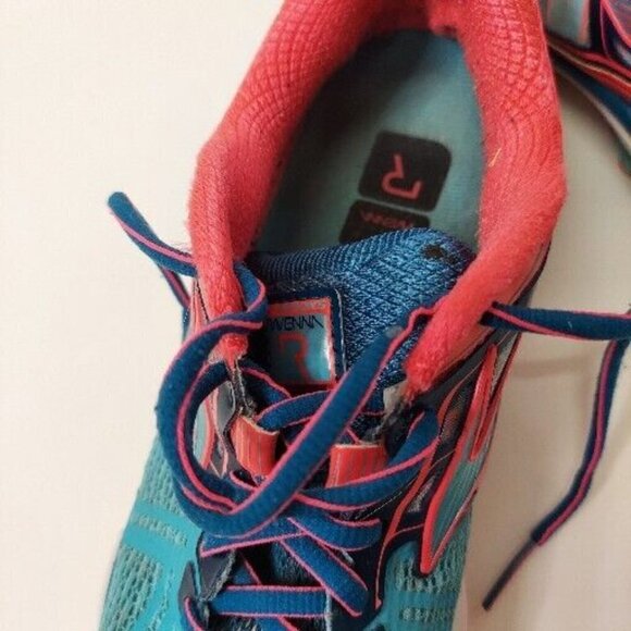 Brooks Womens Ravenna 6 1201821B497 Blue Coral Running Shoes Lace Up Size 9 - Picture 6 of 11